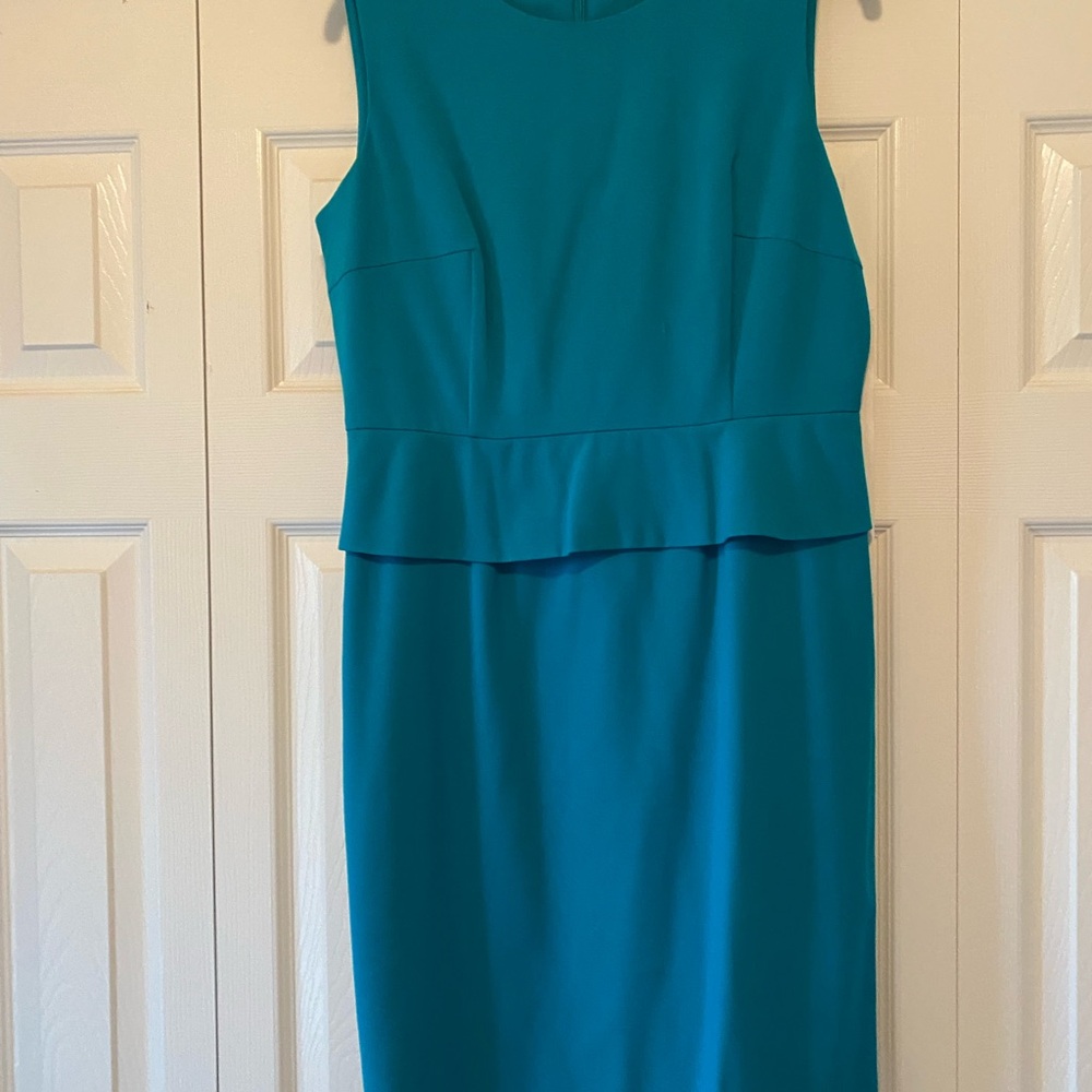 Calvin Klein Teal Midi Dress